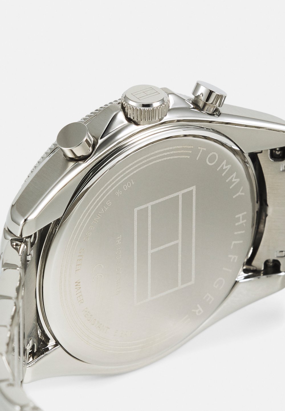 Tommy Hilfiger PARKER Watch silver coloured/black - Image 4