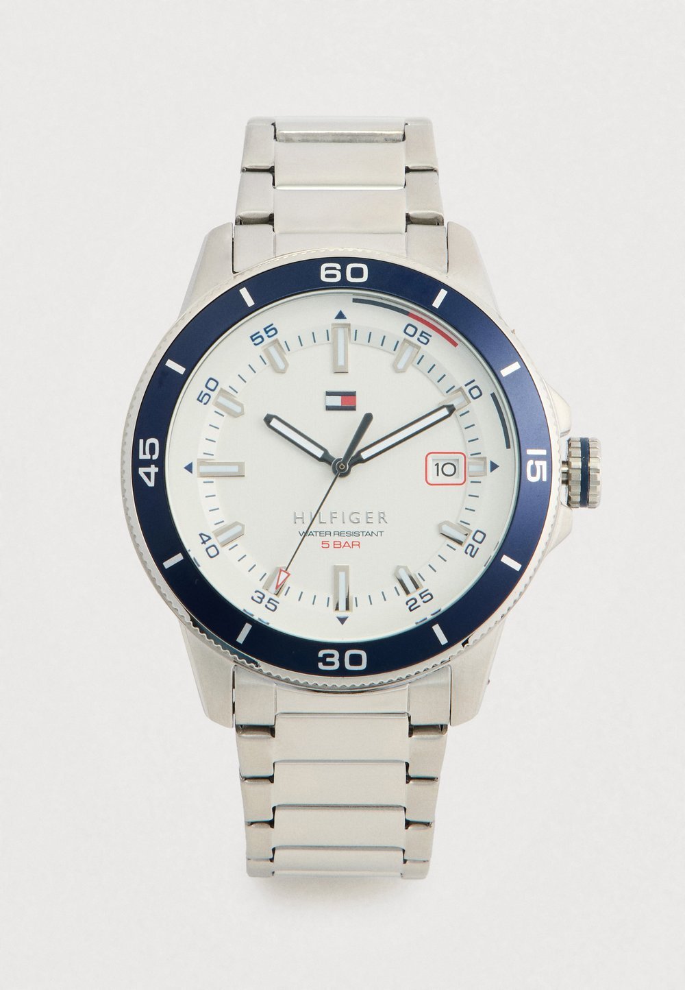 Tommy Hilfiger REMY Watch silver coloured/white