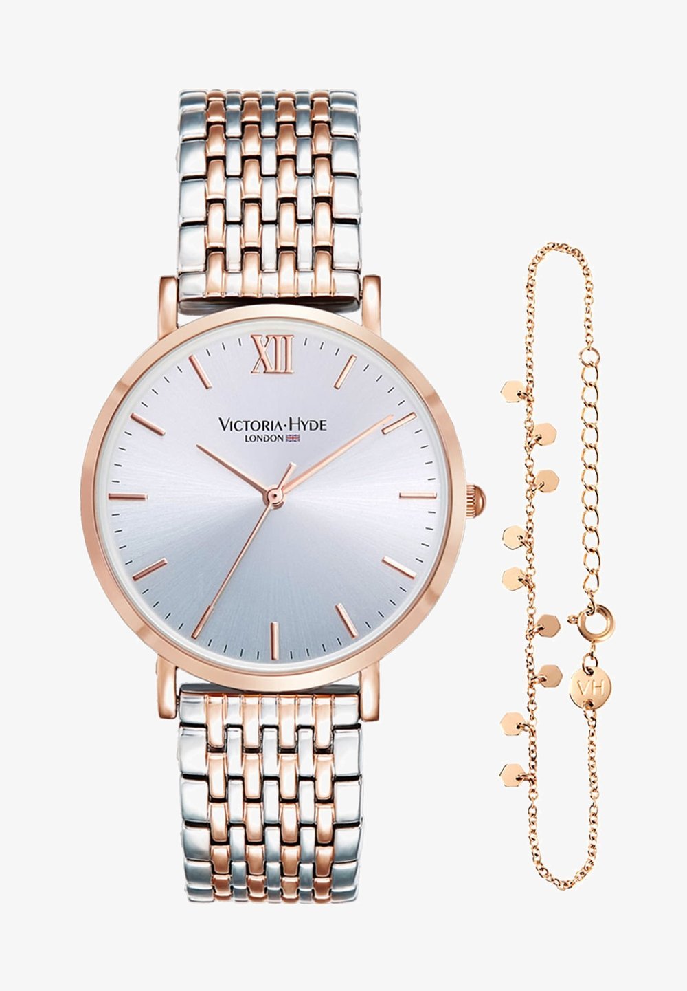 Victoria Hyde UHR PRIMROSE CLASSIC BICOLOR SET Watch roségoldfarben