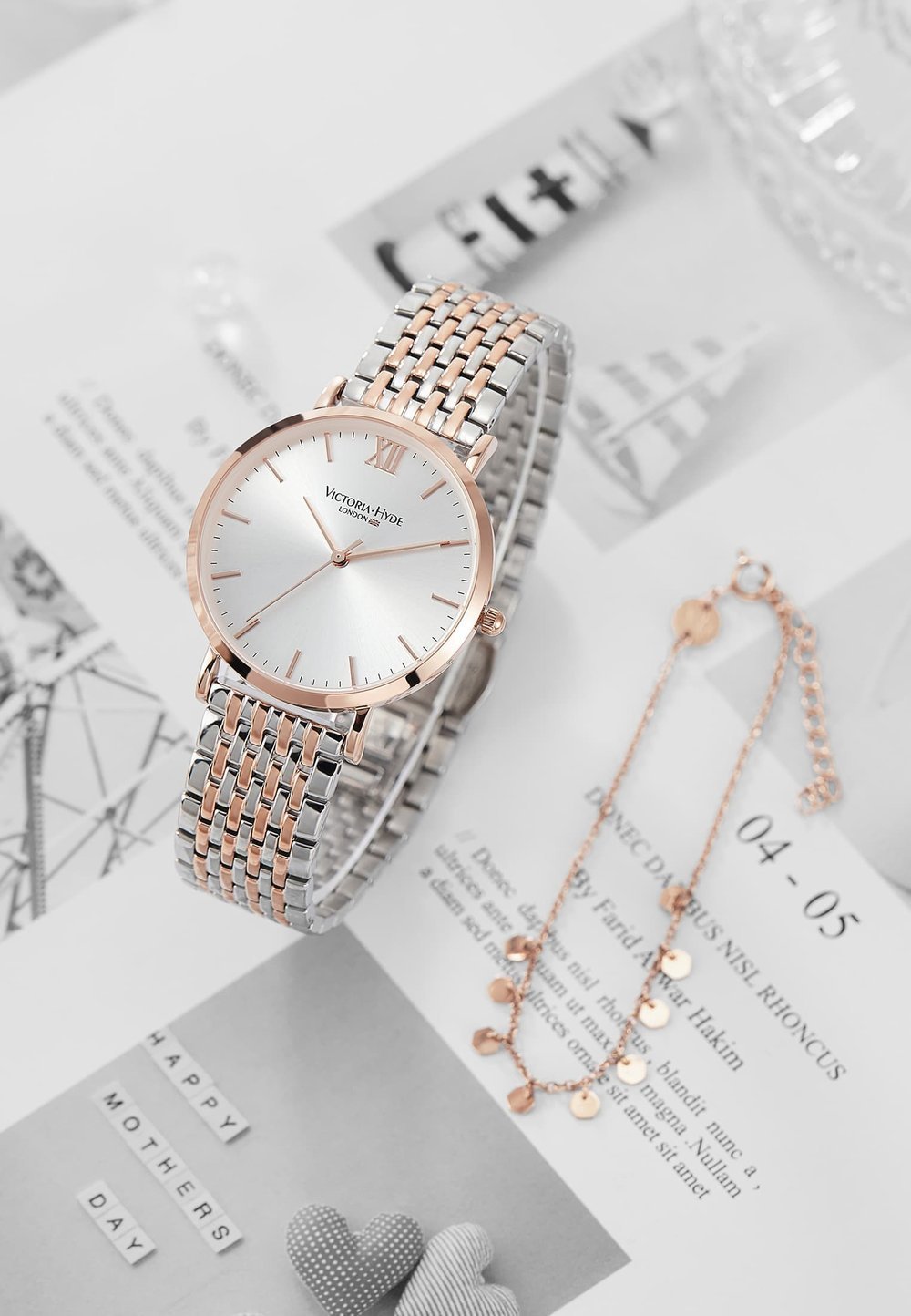Victoria Hyde UHR PRIMROSE CLASSIC BICOLOR SET Watch roségoldfarben - Image 5