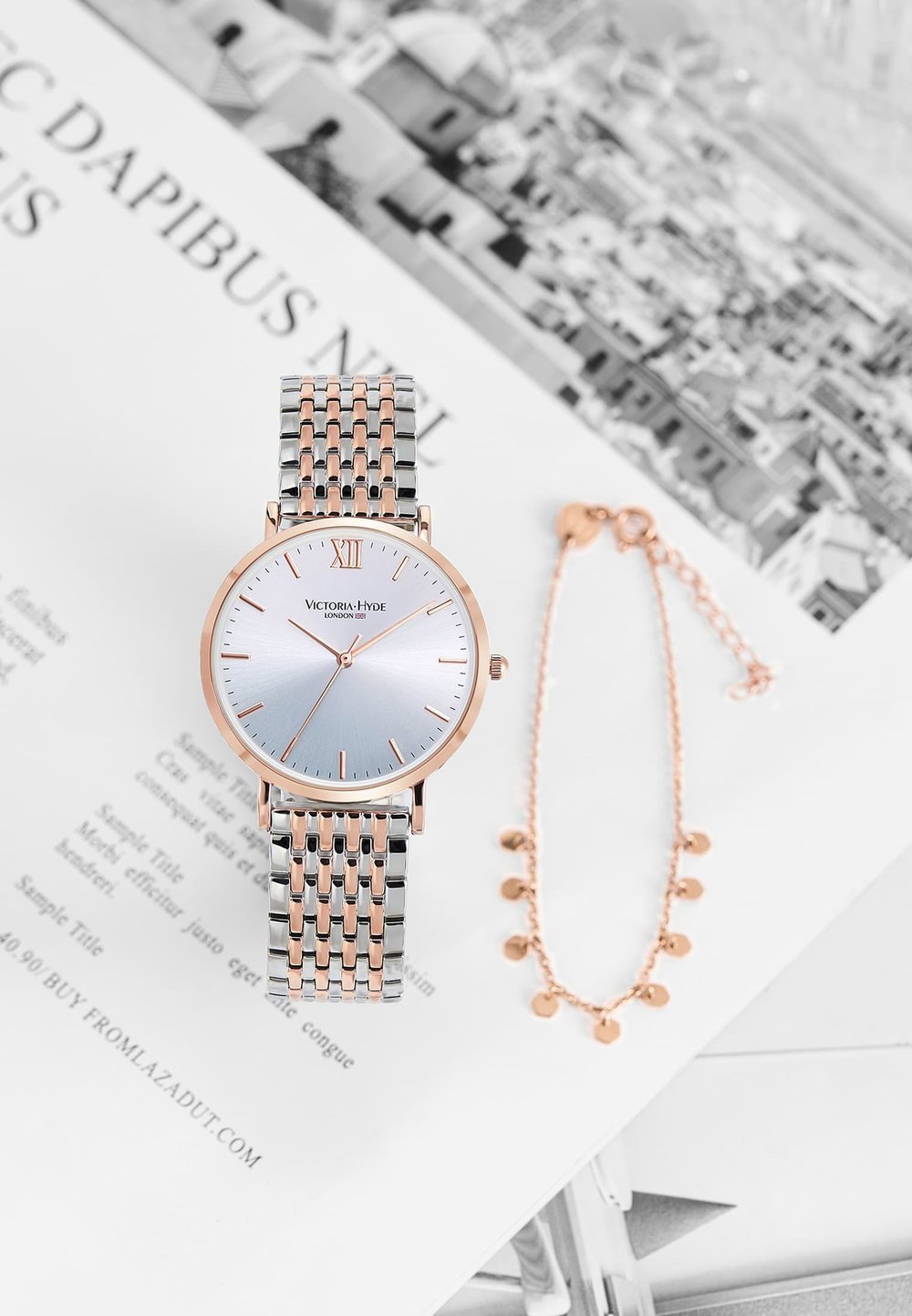 Victoria Hyde UHR PRIMROSE CLASSIC BICOLOR SET Watch roségoldfarben - Image 6