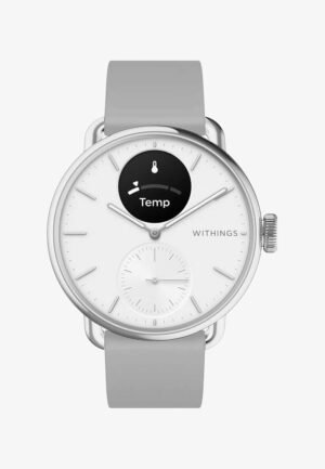 Withings SCANWATCH 2 Smartwatch silberfarben