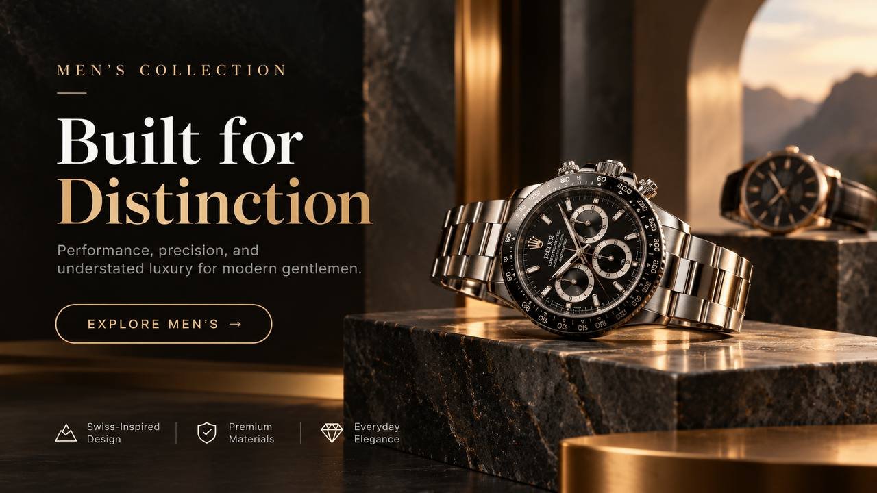 Men's Collection — Built for Distinction